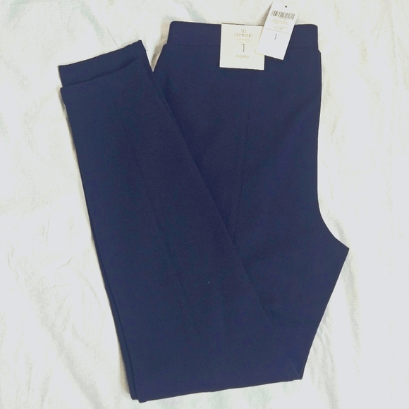 So Slimming Helene Leggings by Chico's in Constantine Purple  NWT - Picture 4 of 8